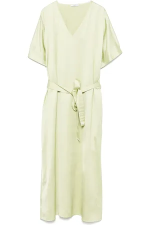 PESERICO SIGN Vestido midi de satén