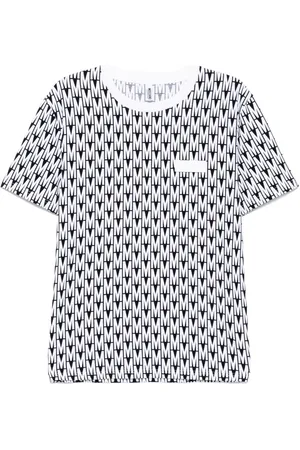 Moschino Camiseta con parche del logo