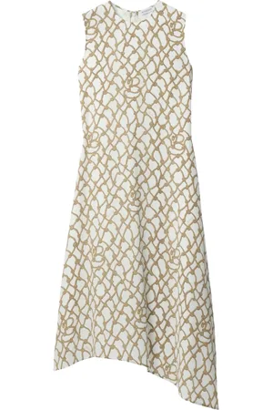 Burberry Vestido con motivo de nudo