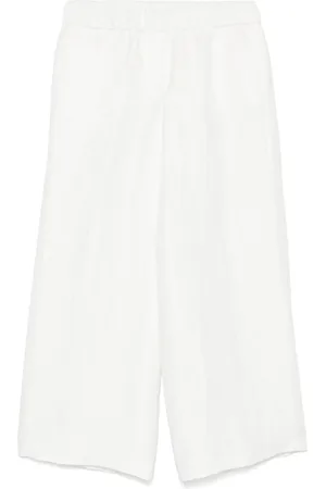 PESERICO SIGN Pantalones palazzo con efecto arrugado