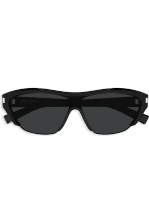 Saint Laurent Gafas de sol con logo estampado