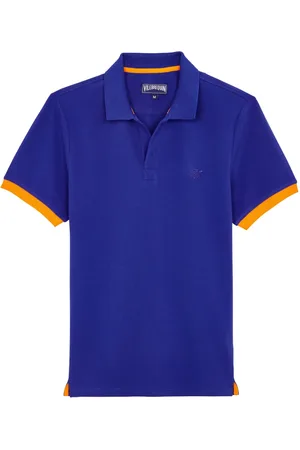 Vilebrequin Polo con bordado Turtle