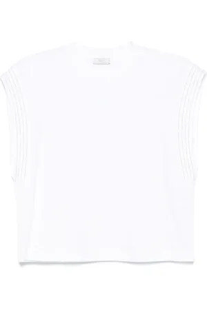 PESERICO SIGN Camiseta con detalle de cadena