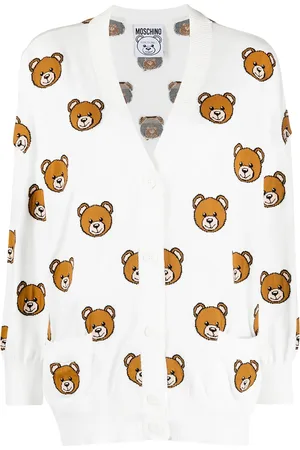 Moschino Cárdigan oversize con motivo Teddy Bear