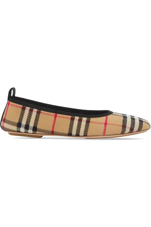 Burberry Bailarinas con motivo Vintage Check