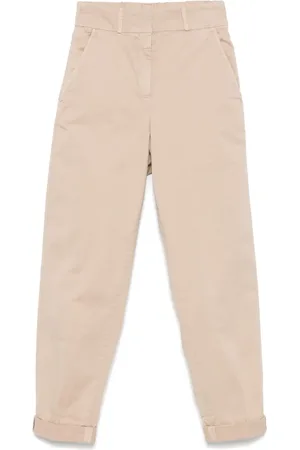 PESERICO SIGN Pantalones de tejido de gabardina
