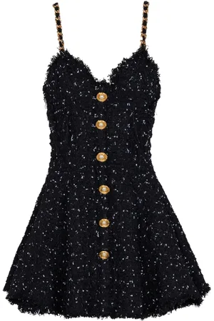 Balmain Vestido con motivo de lunares