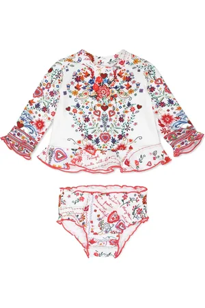 Camilla Bañador con estampado Portuguese Folklore