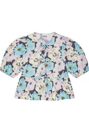 Ganni Blusa estampada
