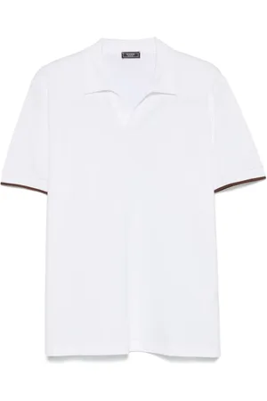 PESERICO SIGN Camiseta de algodón y tejido piqué