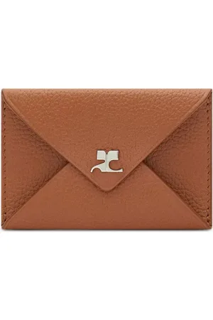 Courrèges Tarjetero con placa del logo