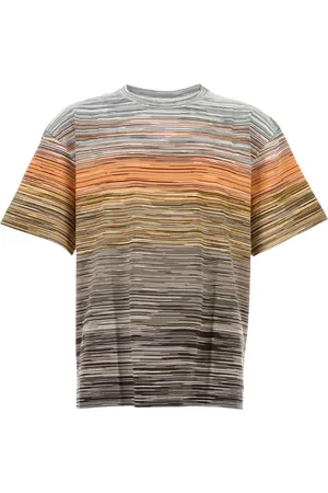 Missoni Camiseta bordada de algodón