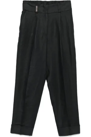 PESERICO SIGN Pantalones con ribete de cuentas