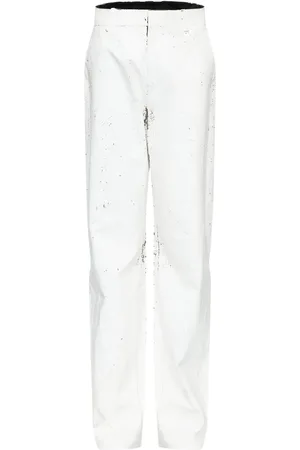 Maison Margiela Pantalones revestidos