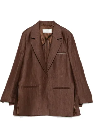PESERICO SIGN Blazer con diseño de gabardina