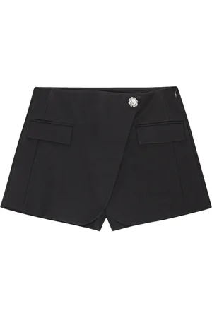 Ganni Bermudas con panel drapeado