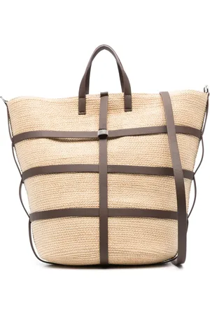 PESERICO SIGN Bolso shopper con diseño trenzado