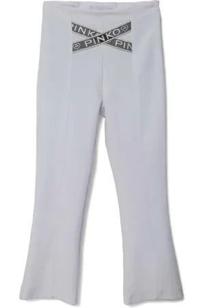 Pinko Pantalones con logo bordado