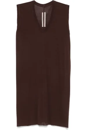 Rick Owens Top con cuello en V
