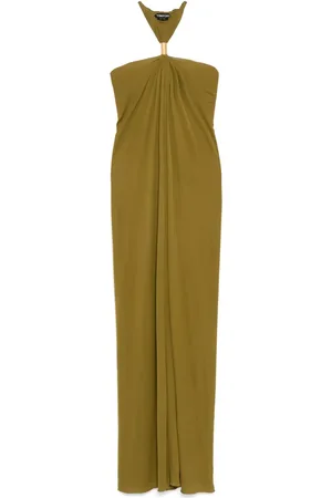 Tom Ford Vestido de noche con escote halter