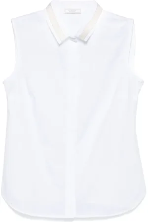 PESERICO SIGN Camisa con ribete del logo
