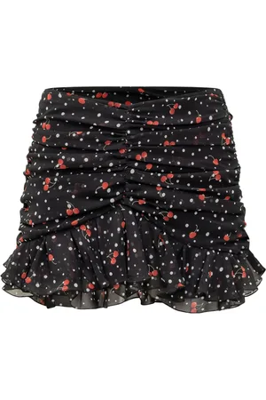 Des Phemmes Falda corta drapeada