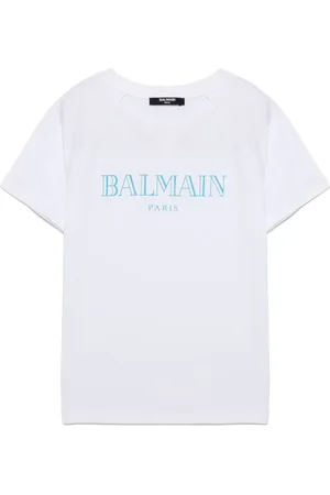 Balmain Camiseta con logo estampado