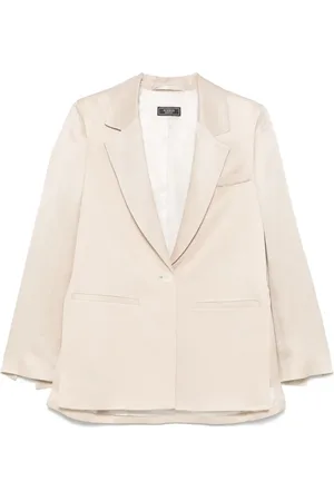 PESERICO SIGN Blazer de sarga con botones