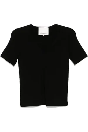 3.1 Phillip Lim Camiseta de canalé compacta