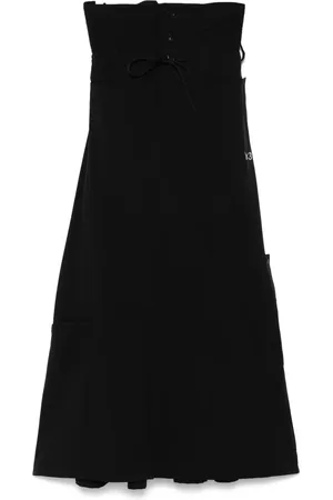 Y-3 Falda con cintura alta