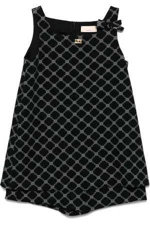 Elisabetta Franchi Mono corto con logo estampado