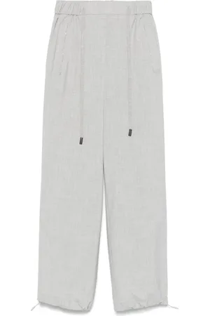 PESERICO SIGN Pantalones rectos con pinzas