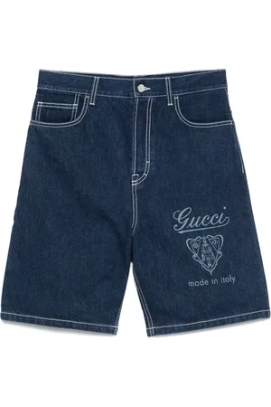 Gucci Pantalones vaqueros cortos a capas