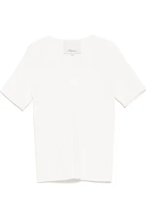 3.1 Phillip Lim Camiseta de canalé compacta