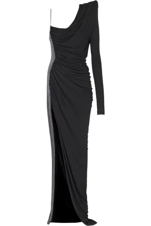 Balmain Vestido Pagoda con una sola manga