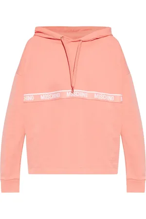 Moschino Sudadera con capucha y logo bordado