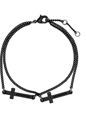 Dsquared2 Pulsera con charm de cruces