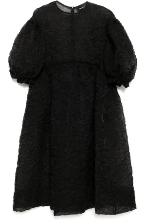 Simone Rocha Vestido fruncido con detalle de volantes