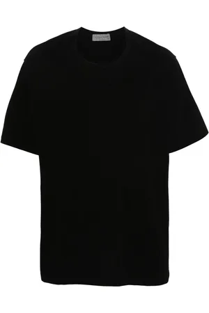 YOHJI YAMAMOTO Camiseta con cuello redondo