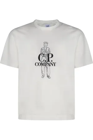 C.P. Company Camiseta con logo estampado