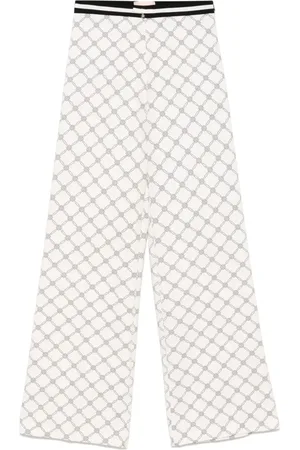 Elisabetta Franchi Pantalones con logo estampado