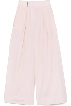 PESERICO SIGN Pantalones palazzo con cinturilla elástica