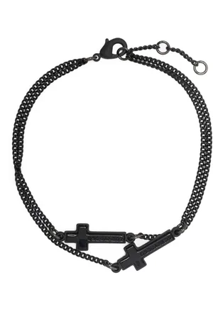 Dsquared2 Pulsera con doble cruz