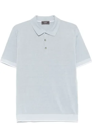 PESERICO SIGN Polo de crepé con botones