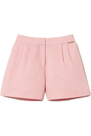 Twin-Set Pantalones cortos de lino y algodón