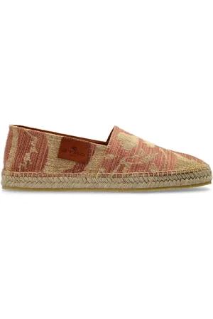 Etro Alpargatas con estampado de cachemira