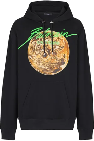 Balmain Sudadera con capucha y estampado Universe & Planet