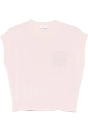 PESERICO SIGN Camiseta con detalle Punto Luce