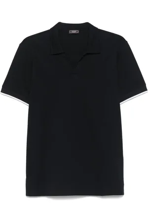 PESERICO SIGN Camiseta de algodón y tejido piqué