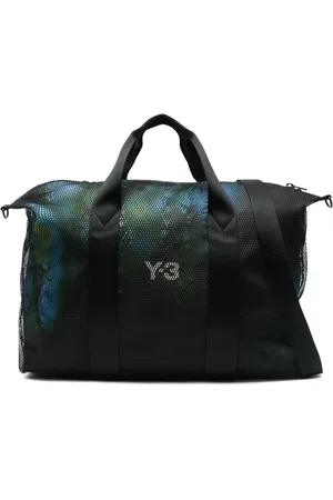Y-3 Bolso de viaje de malla